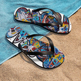 Cascading Grace Unisex Flip-Flops