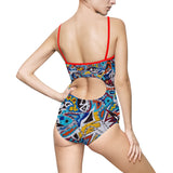 Cascading Grace Women's One-piece Swimsuit