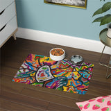 Rainbow Soul Pet Food Mat (12x18)