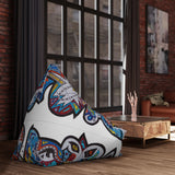 Cascading Grace Bean Bag Chair Cover