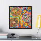 Multidimensional Gallery Canvas Wraps, Square Frame