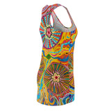 Multidimensional Women's Cut & Sew Racerback Dress