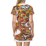 Spirit Dance All Over Print T-Shirt Dress