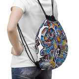 Cascading Grace Drawstring Bag