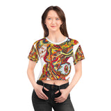 Spirit Dance AOP Crop Tee