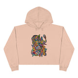 Rainbow Soul Crop Hoodie