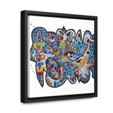 Cascading Grace Gallery Canvas Wraps, Square Frame