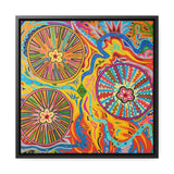Multidimensional Gallery Canvas Wraps, Square Frame