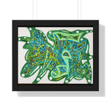 Framed Horizontal Poster Urabe Art Design - 7