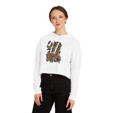 Rainbow Soul Women’s Cropped Hooded Sweatshirt