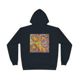 Multidimensional 100% Organic Unisex EcoSmart® Pullover Hoodie Sweatshirt