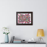 Framed Horizontal Poster Urabe Art Design - 4