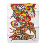 Spirit Dance Sherpa Fleece Blanket