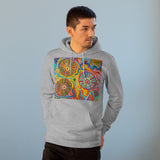 Multidimensional 100% Organic Unisex Cruiser Hoodie