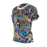 Cascading Grace Women's AOP Cut & Sew Tee