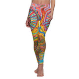 Multidimensional Women's Cut & Sew Casual Leggings