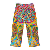 Multidimensional Men's Pajama Pants (AOP)