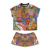 Freedom Women's Short Pajama Set (AOP)