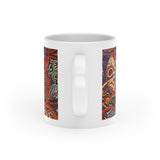 Divine Unity Heart-Shaped Mug