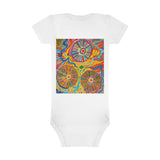 Multidimensional Onesie® Organic Baby Bodysuit