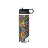 Rainbow Soul Stainless Steel Water Bottle, Standard Lid