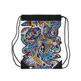 Cascading Grace Drawstring Bag