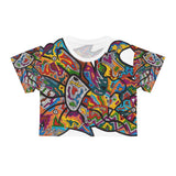 Rainbow Soul AOP Crop Tee
