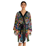 Rainbow Soul Long Sleeve Kimono Robe