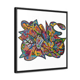 Rainbow Soul Gallery Canvas Wraps, Square Frame