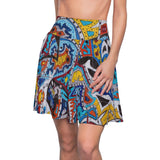 Cascading Grace Women's Skater Skirt