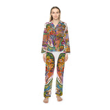 Freedom Women's Satin Pajamas (AOP)