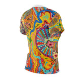 Multidimensional Women's AOP Cut & Sew Tee