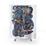 Cascading Grace Shower Curtains