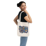 Cascading Grace 100% Organic Canvas Tote Bag