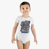 Cascading Grace Onesie® Organic Baby Bodysuit