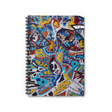 Cascading Grace Spiral Notebook - Ruled Line