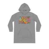 Multidimensional 100% Organic Streeter Hoodie Dress