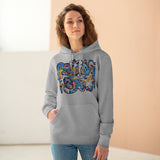Cascading Grace 100% Organic Unisex Cruiser Hoodie