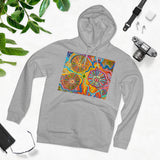 Multidimensional 100% Organic Unisex Cruiser Hoodie