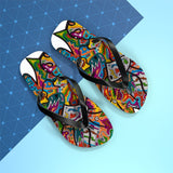 Rainbow Soul Flip Flops