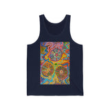 Multidimensional Unisex Jersey Tank