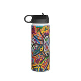 Rainbow Soul Stainless Steel Water Bottle, Standard Lid