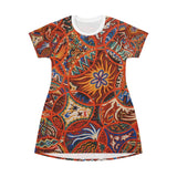 Divine Unity All Over Print T-Shirt Dress