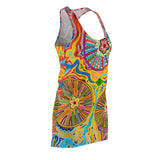 Multidimensional Women's Cut & Sew Racerback Dress