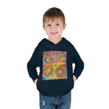 Multidimensional Toddler Pullover Fleece Hoodie