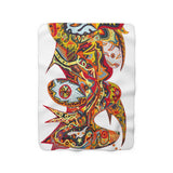 Spirit Dance Sherpa Fleece Blanket
