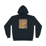 Multidimensional 100% Organic Unisex EcoSmart® Pullover Hoodie Sweatshirt