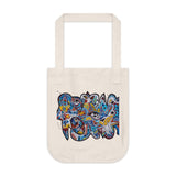Cascading Grace 100% Organic Canvas Tote Bag