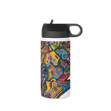 Rainbow Soul Stainless Steel Water Bottle, Standard Lid