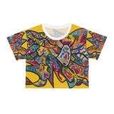 Rainbow Soul AOP Crop Tee